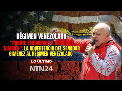 “Pronto tendremos a Diosdado también": la advertencia del senador Giménez al régimen venezolano