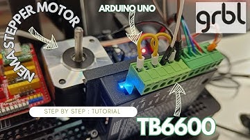 TB6600 Stepper Driver, Arduino & GRBL: Full Tutorial - DIY CNC Project #Arduino #CNC #steppermotor