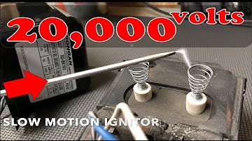 20,000V vs 10,000V Ignitor – Shocking Burner Test