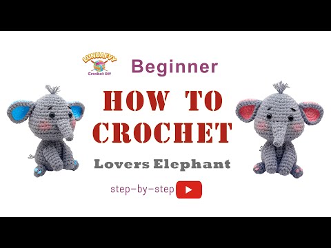 How to crochet animal for beginners#crochet#beginners#amigurumi