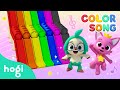 Learn Colors with Colorful Slides | Hogi Color Song | Colors for Kids | Learn with Hogi