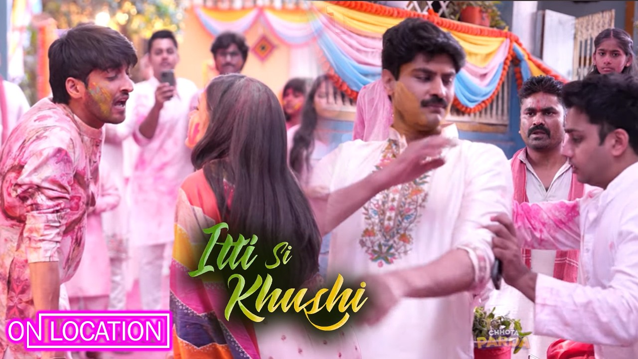  IttI si Khushi|नशे में धुत Sanjay गिरते-गिरते बचे, Virat ने थामा हाथ!|ON Location 