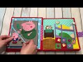 Peppa pig quiet book, Quiet book for toddlers, Busy book, Activity Book,Travel Toy
