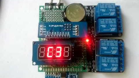 Multi temporizador 4 canales con Arduino