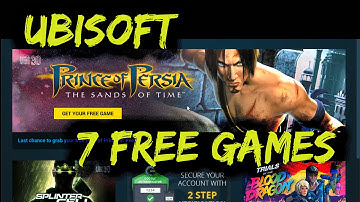 HOW TO GET 7 FREE UBISOFT GAMES