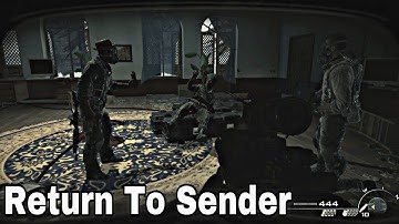 Call of Duty Modern Warfare 3 - Return To Sender Campaign Mission Playthrough
