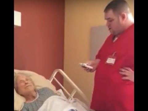 Hospice Worker Didn’t Know He Was On Camera When He Did THIS To A Dying Women.