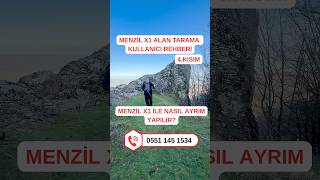 Menzil X1 Alan Tarama Kullanıcı Rehberi  #dedektör #define