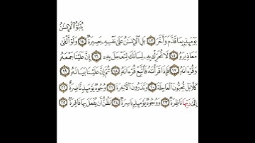 سورة القيامة 2 القسم الثاني تكرار كيفي من .. ينبأ الإنسان يومئذ بما قدم وأخر  .. إلى .. بها فاقرة