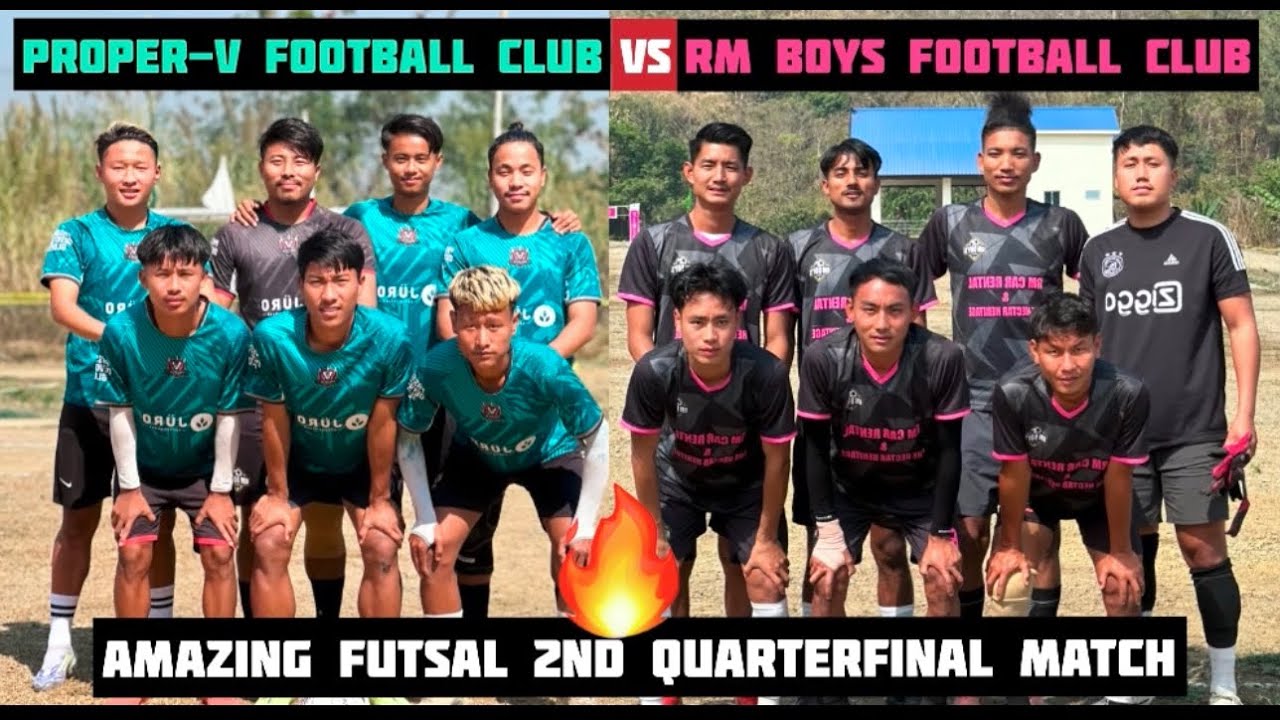 Proper-v fc 🆚 RM Boys fc || 2nd Quarterfinal match || at National Institute Technology Nagaland 🏟️