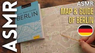 ASMR Travel Guide & Map of Berlin, Germany 🇩🇪 (soft spoken, map tracing, paper sounds) screenshot 1