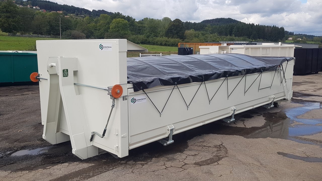 Benne TP monocoque calorifugée bâchée