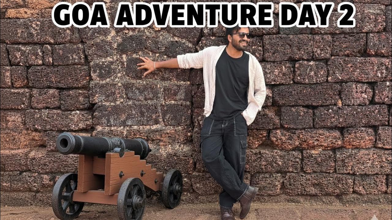 Goa vlog day2 exploring paradise 🌴🌊🔞🐚