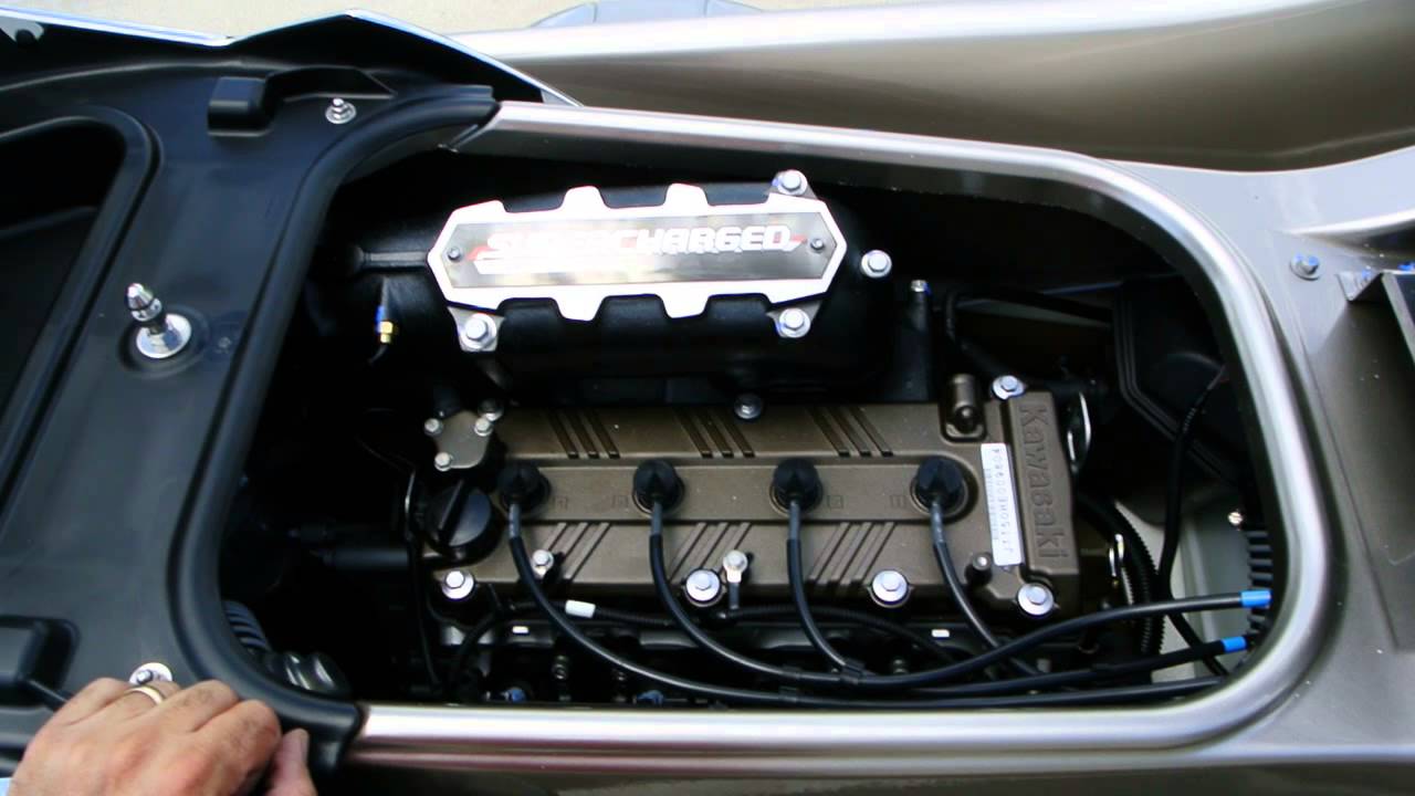 2013 Kawasaki Ultra 300LX with Triton Elite Trailer with Storage
