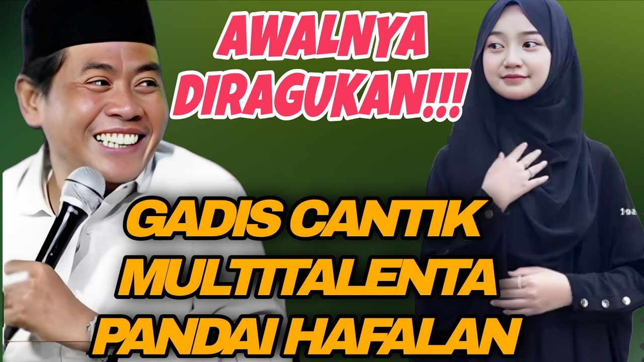 MASYAALLAH ‼️ AWALNYA DIREMEHKAN TRNYATA GADIS CANTIK MEMBUAT JAMAAH TERHARU ‼️