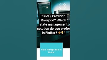 State Management in Flutter