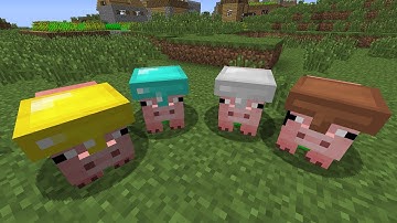 Minecraft Pig Companion Mod Review 1.4.6