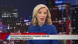 DPS: Lincoln Elementary student died of bacterial meningitis
