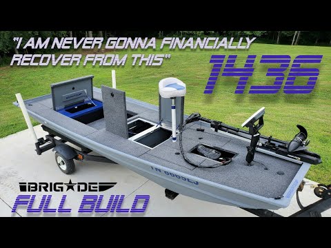 JAW DROPPING JON BOAT TO BASS BOAT FULL BUILD