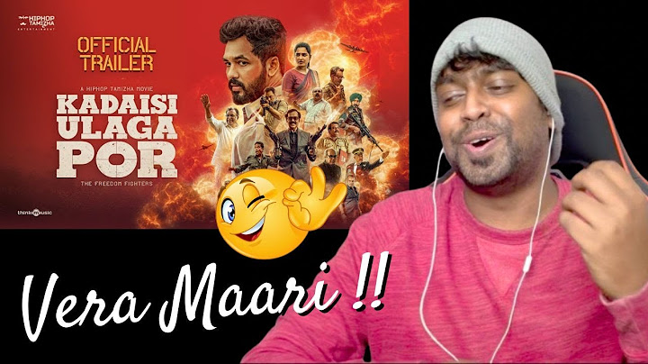 Kadaisi Ulaga Por - Official Trailer Reaction | #hiphoptamizha |M.O.U| Mr Earphones