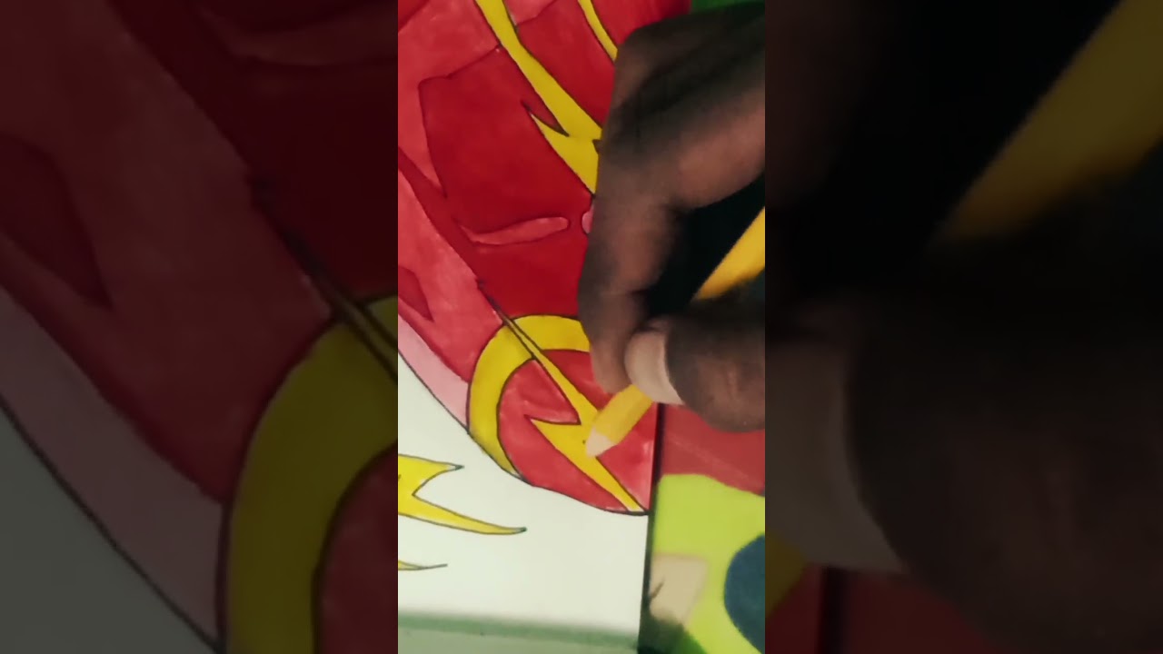 Next 🗯️ FLASH DRAWING WITH DC  JUSTICE LEAGUE