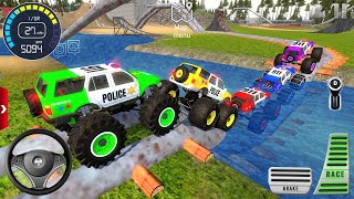Impossible Monster Truck Mega Ramp Driving #4 - Police Car Extreme Stunts - Android Gameplay [FHD] screenshot 2