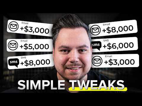 Video thumbnail for the Magicianly case study: This ECOM Brand Increased Email & SMS Revenue By 229% (3 Simple Changes!)