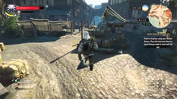 The Witcher 3: Wild Hunt - Funny floating glitch