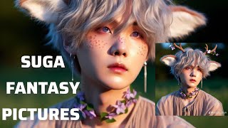 SUGA FANTASY PICTURES 👻👽 || K-POP FAN MV 💜💜