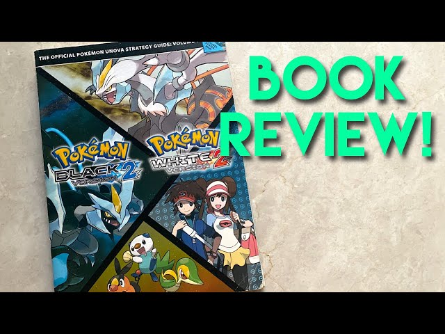 Official National Pokedex & Guide Vol.2 Pokemon Black and White 2 Unboxing  