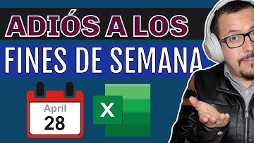 ¡Adiós al trabajo manual! Fechas automáticas en Excel sin los sábados y domingos