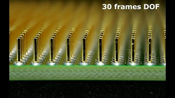 Maximum Aperture / Deep depth of field (DOF) video rendering method