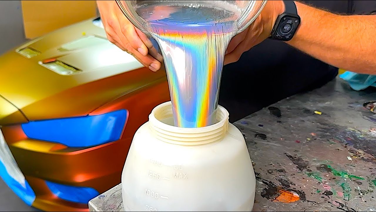 INSANE Holographic Rainbow Paint Over HyperShift BREAKS Reality (Left us  speechless) 