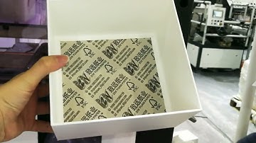 Automatic rigid box machine with HM YP600 -Automatic box pressing machine- HMZD6418G by NBG-Hongming