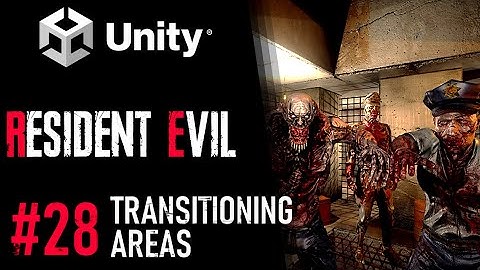 HOW TO MAKE RESIDENT EVIL IN UNITY - TUTORIAL 28 - HOW TO CREATE SCENE TRANSITION IN UNITY