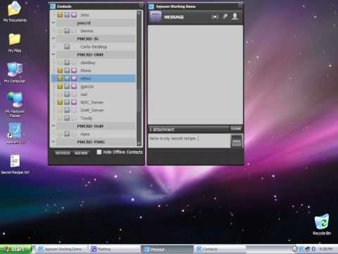 Office Chat with File Transfer