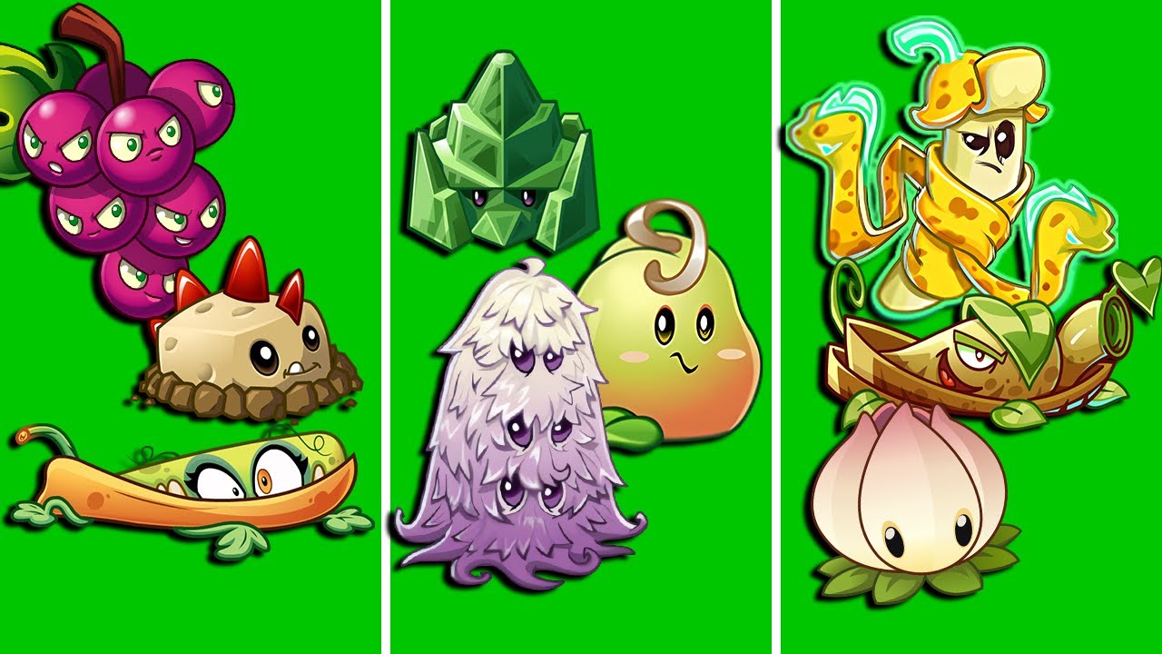 TRES EQUIPOS DE PLANTAS MUY PODEROSAS - Plantas vs Zombies 2 - YouTube