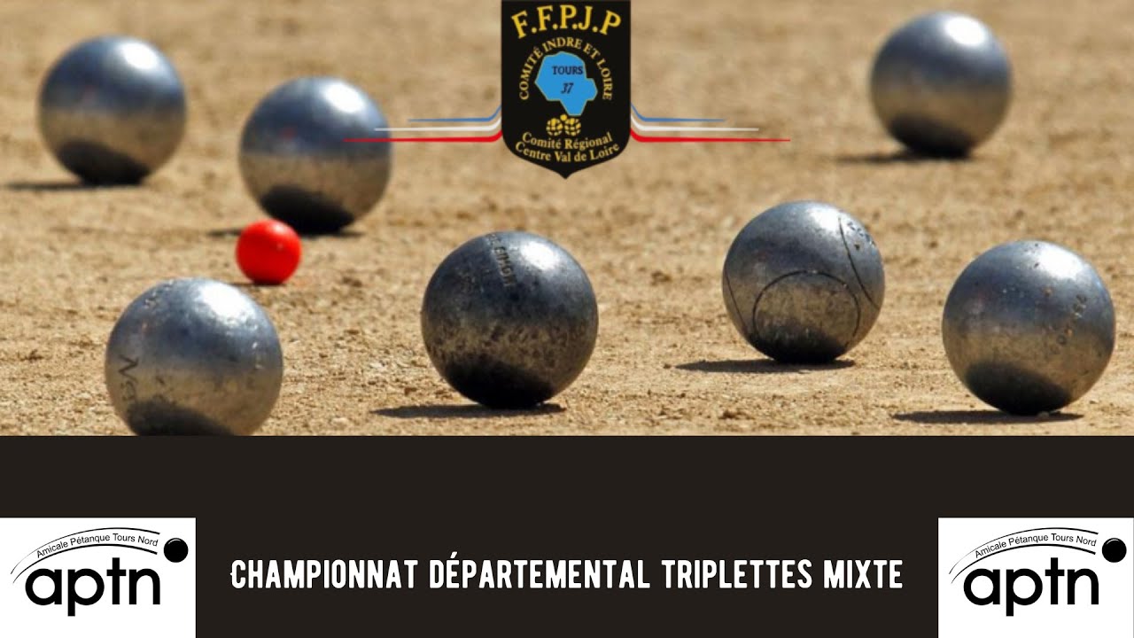 Miniature : Pétanque - Championnat Indre et Loire 37 - 1/2 et finale