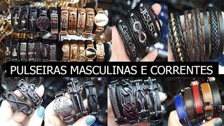 PULSEIRAS MASCULINAS E FEMININAS A PARTIR DE 2,00 - REI DAS PULSEIRAS - 25  DE MARÇO - YouTube