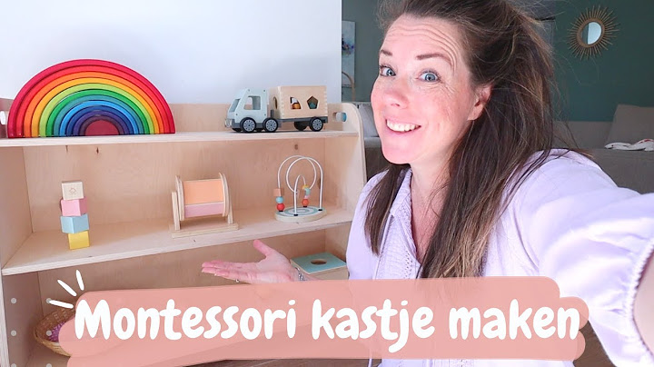 4 dagen alleen met de kids & een Montessori kastje maken voor Valentijn