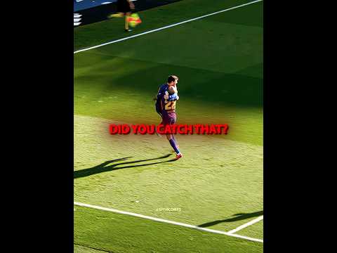 Did Messi Even Realize That?