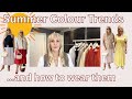 Summer Colour Trends and How to Style Them - Summer Outfit Tips - Butter Yellow - Tomato Red