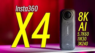 8K with AI , Insta360 X4 , the Beginner Guide , Master X4 in 20min