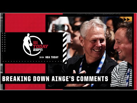 Brian Windhorst’s reaction to Danny Ainge’s comments 🍿 | NBA Today