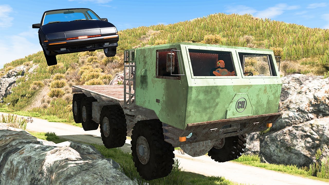 Cliff Drops #61 - BeamNG DRIVE | SmashChan