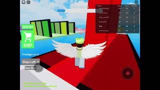 Finally beating 100 stages in this obby game (late night upload)