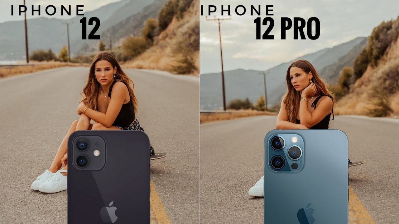 iPhone 12 VS iPhone 12 Pro Camera Comparison - YouTube