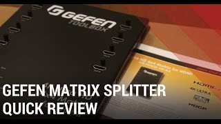 Hdmi Switch Box Gefen 4K Ultra Hd 4X4 Matrix - Review