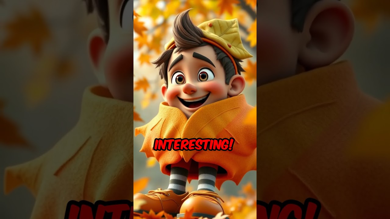 Can Autumn Leaves Fix Frizzy Hair? | Funny Shorts 