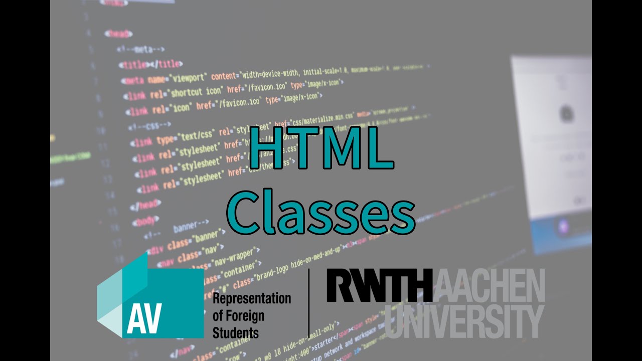 9 HTML Classes - YouTube